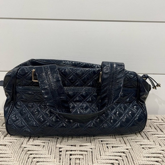 Marc Jacobs navy patent leather quilted Ursula bag - Picture 5 of 5